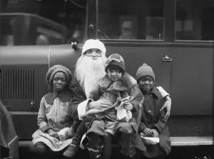 Shriners Santa Claus at Empire Theatre. - December 23, 1925